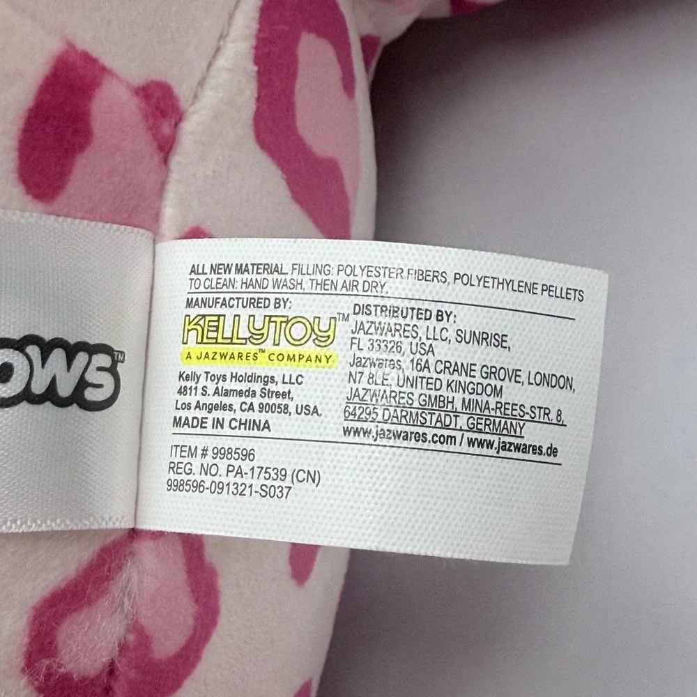 Squishmallows Hugmallows Doreen the Cheetah Pink Leopard Plush 21 Inch